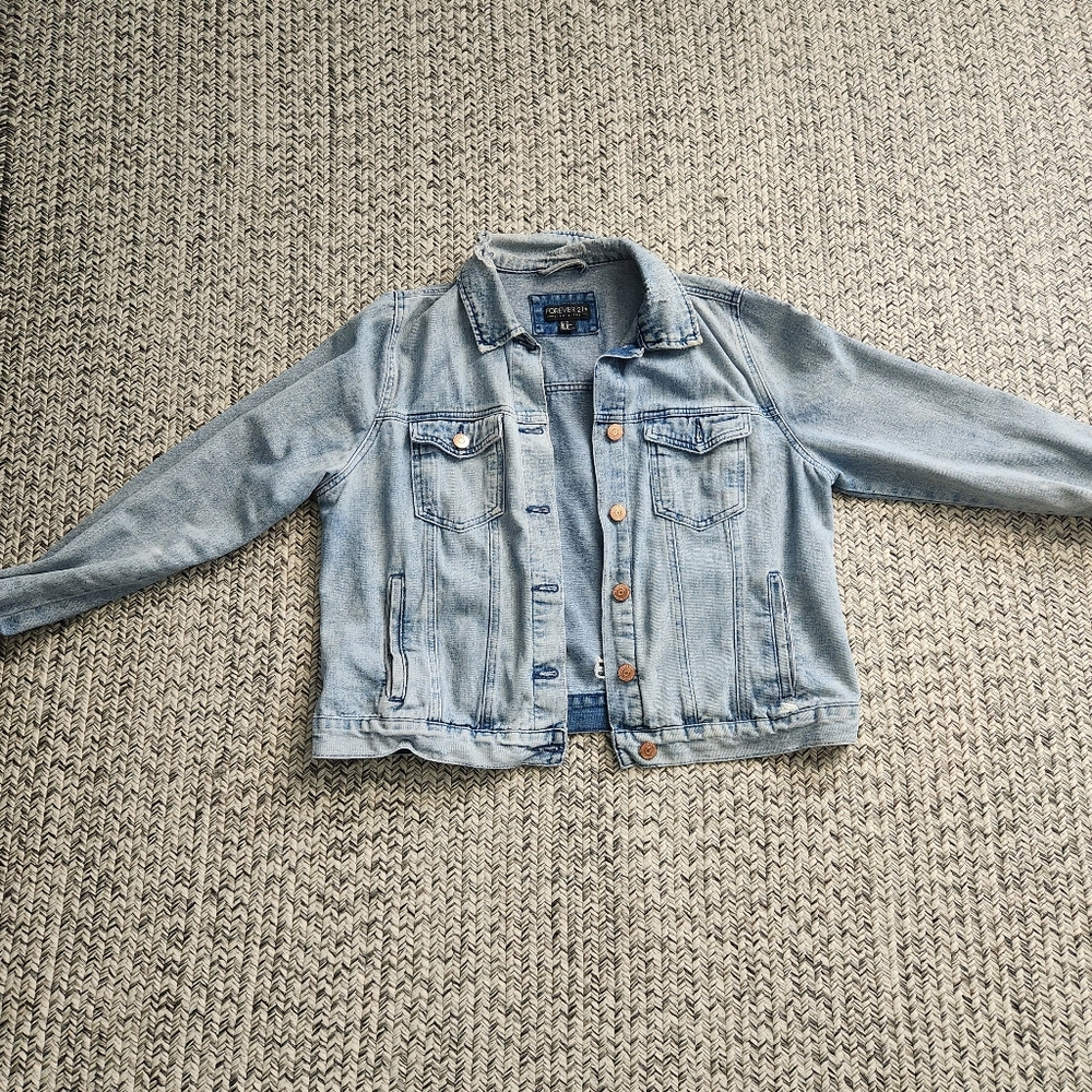 Ripped Jean Jacket
